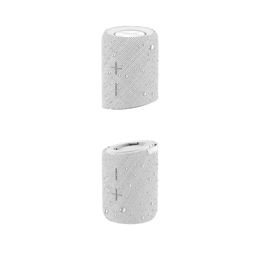 Hama 2in1 Bluetooth-Lautsprecher-Set Twin 3.0 wasserdicht 30W (teilbares Speaker-Set kabellos, 2 tragbare Bluetooth-Boxen, schwimmende Musikbox wasserfest IP67, 10h Akku, True Wireless Stereo) weiß