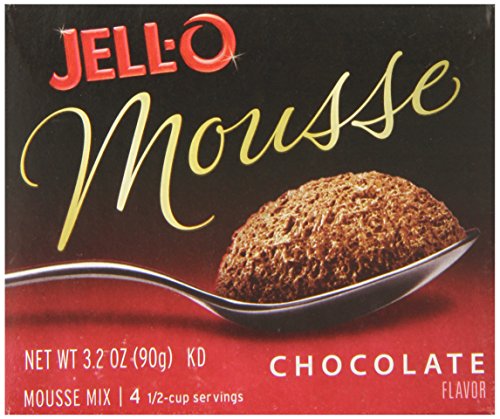 Jell-O Instant Chocolate Mousse, 3.2-Ounce Packages (Pack of 6)