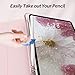 Kenke New iPad Pro 11 Inch Case 4th/3rd/2nd/1st Generation 2022/2021/2020/2018 with Built-in Left Side Pencil Holder, Hard Frosted Back Cover & Colored Edge (Pink)