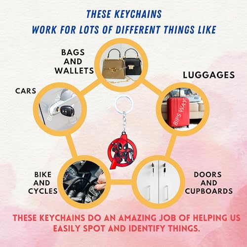 Image of Marvel Keychain deadpool keychain rotating spinning Avengers Keychains metal | Avenger Keychain marvel | avengers keyChain Avengers trend | marvel key chain | KEYCHAIN FOR MEN BIKE