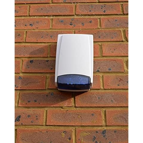 Dummy Alarm Box Blue lens Long Lasting Strobe Flashing LED 2-3 Year Battery Life 2021 Version Cover