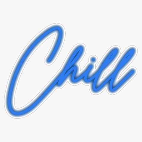 Chill Life Window Water Bottle Bumper Sticker Decal 5