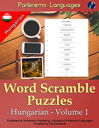 Parleremo Languages Word Scramble Puzzles Hungarian