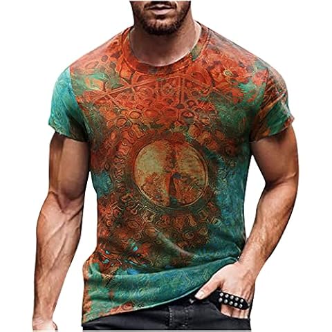 NUSGEAR Camiseta Manga Corta Hombre Verano Cover