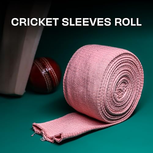 Image of Nivia Cricket Arm Sleeves Roll for Men & Women, UV Protection, Breathable Fabric, Stretch Fit for Training & Match Use, Skin, 5M Roll