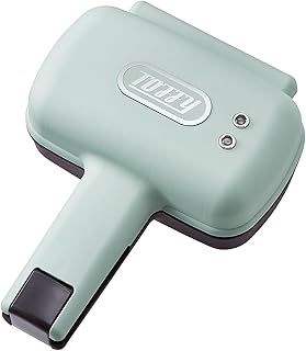 【Toffy/トフィー】 ハーフホットサンドメーカー K-HS3 ペールアクア 1枚焼き 食べ切りサイズ ミミまで焼ける カンタン レトロ 朝ごはん 休日 モーニング ひとり暮らし K-HS3-PA