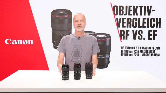 Canon Objektiv RF 100mm F2.8 L Macro is USM Makroobjektiv für EOS