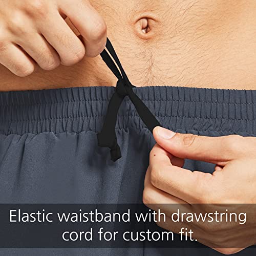 Image of baleaf Men's 5 inch Running Athletic Shorts for Workout Gym Tennis Sports Lightweight Quick Dry with Zipper Pocket