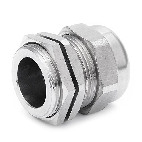 Aexit M28 * 1.5 Metal Conector à prova d'água Prendedor Contraporca Prensa-cabo de enchimento