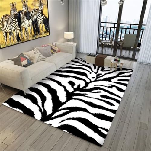 Beau tapis de salon lavable et antidérapant pour moquette intérieure - 2