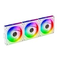 TZMRIT UNI FAN 3 Pack Zwart, MR-KB120 Infinity Mirror A-RGB ventilator