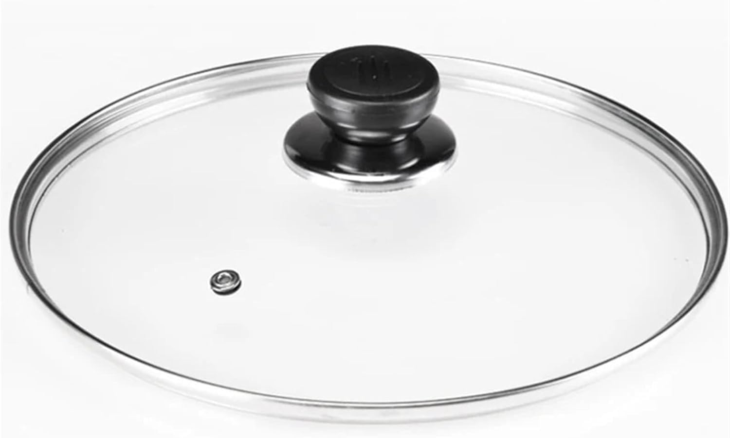 Pan Lid, Frying 16cm/18cm/20cm/22cm/24cm/26cm/28cm/30cm/32cm/34cm/36cm/38cm/40cm Tempered Glass Wok Pot(40cm)
