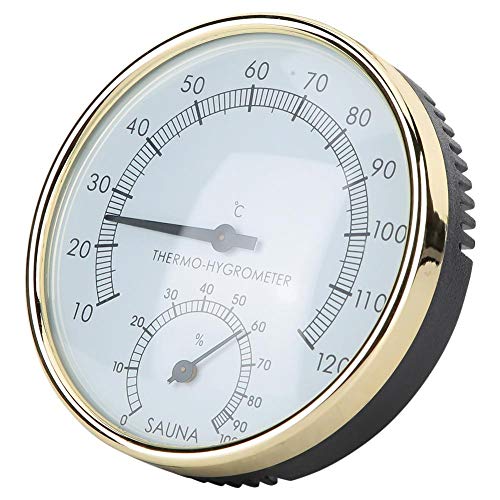 Duurzame Vochtigheidsmeter Binnenthermometer, Praktische Buitenthermometer, Ruimte voor Saunaruimte Zweetstroom Kamer… - Image 4