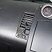 Daeiclru Soft Carbon Fiber Center Console Air Outlet Decoration Stickers Compatible with Nissan 350z 2003-2006, Center Console Air Vent Outlet Cover Trim Frame, Interior Accessories (Black)