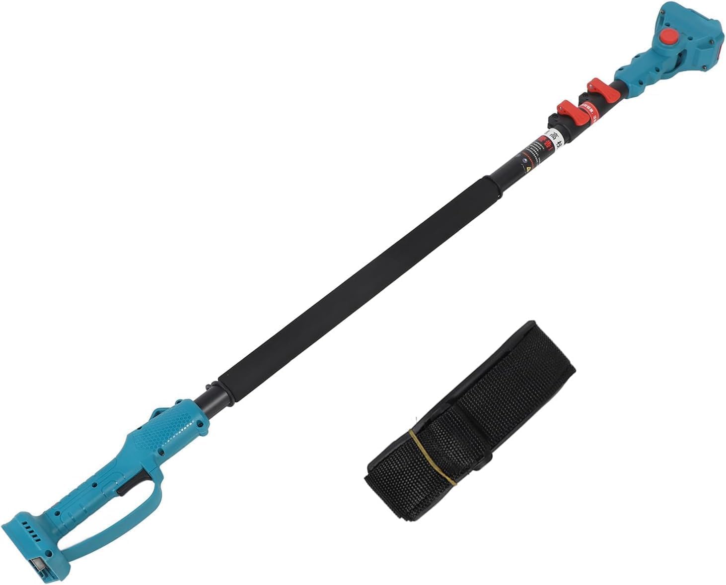 TOMAHAWK® Telescopic Pole Pruner – Adjustable 4.1ft to 7.21ft | Lightweight Aluminum Rod | Compatible with Cordless Chain Saws Machine | Non-Slip Handle for High & Low Branch Cutting