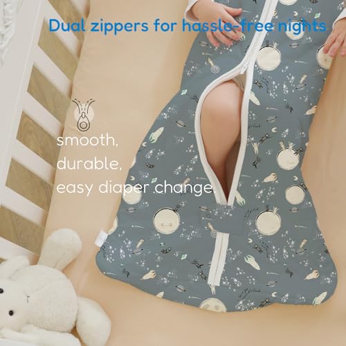 Image of TotAha Sleep Sack 15-18-24 Months 1.0 TOG, Unisex Buttery Soft Sleeping Sacks with 2-way Safe Zipper, Premium Winter Sleep Bag