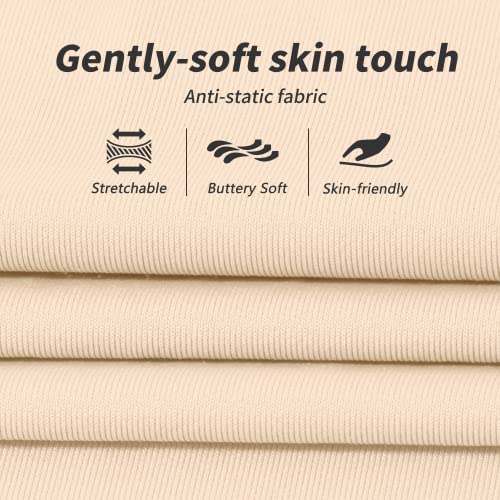 Mancyfit Half Slips For Women Underskirt Short Mini Skirt With Floral Lace Waistband Nude Large #TOP3