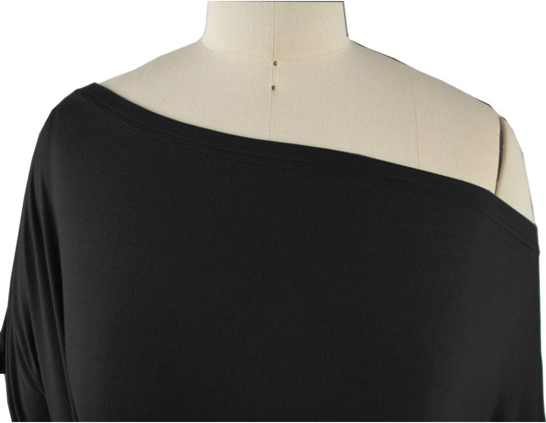 LEIYEE Womens Off Shoulder Tops Summer Casual Short Sleeve Front Twist Knot T Shirts Blouses - Image 3