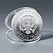 Trump 2025 Silver-Plated Commemorative Coin – 45th & 47th President Limited Edition Challenge Coin, Patriotic Collectible Gift for Trump Supporters & Coin Collectors（F）