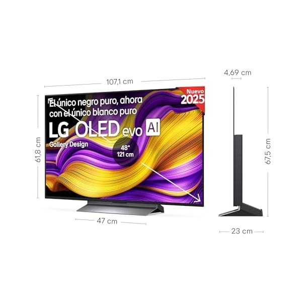 LG OLED48G56LS - TV 48", OLED EVO 4K, Smart TV IA G5 - Image 3