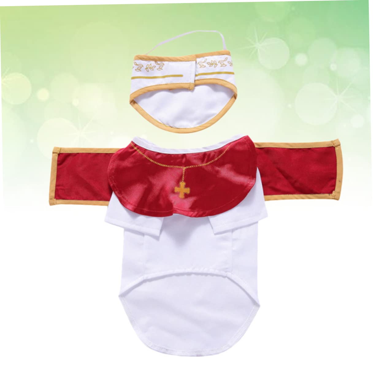 HEMOTON 3 Costume Halloween Cane Godfather Abbigliamento Divertente per Design Moda Facile da Indossare e Durevole per Attività Outdoor e Speciali