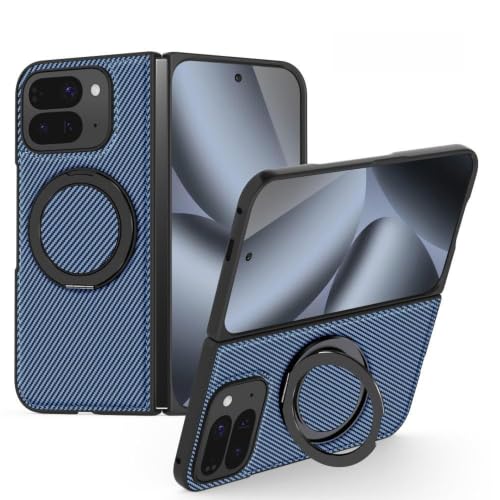 Étui Pixel 9 Pro Fold bleu idéal pour visionner vos vidéos en mains libres