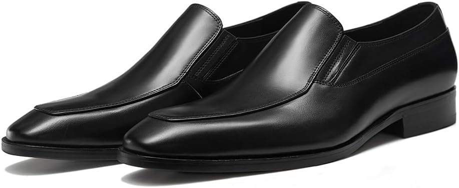 Mens Dress Shoes Slip-on Loafers Leather Shoes for Men