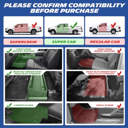 Image of Michelin Vehicle Mats for 2015-2026 Ford F150 Super /Extended Cab Truck