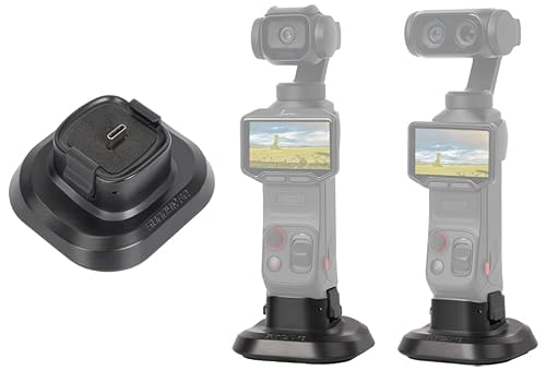 Insta360 Luna Pro/Luna Ultra �p �[�d�h�b�N USB-C �|�[�g�t�� �}�E���g�A�_�v�^�[ | ���O���\�ȔS���x�[�X �f�X�N�g�b�v�u���P�b�g �[�d�A�_�v�^�[�x�[�X �f�[�^�]���\ Luna Pro / Luna Ultra�A�N