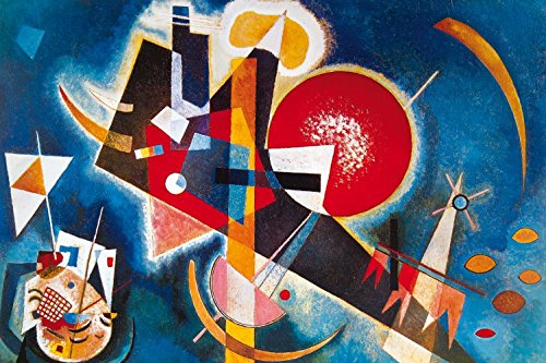 1art1 Wassily Kandinsky Poster Molle Durezza, 1927 Stampa d'Arte 180x120 cm