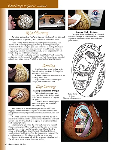 New Gourd Art with Ink Dyes (Design Originals) - Image 5