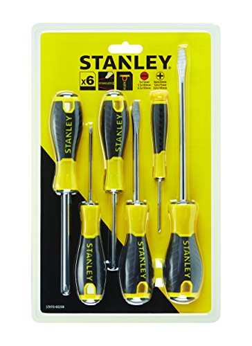 Stanley Tools - 0-60-208 Essential Screwdriver Set of 6 PH/SL
