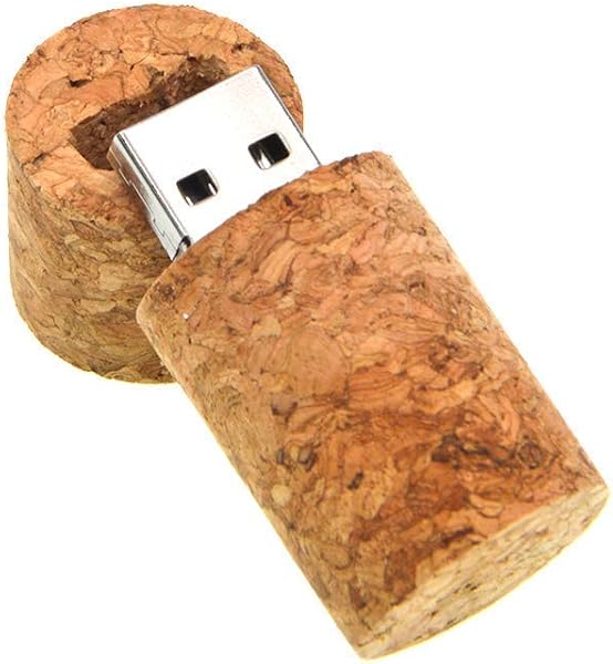 Ulticool - Liège de Bouteille de Vin - 16 GB USB - Flash Drive 16 Go - Clé Mémoire Stick Stockage de Données - Pendrive - Liège - 5