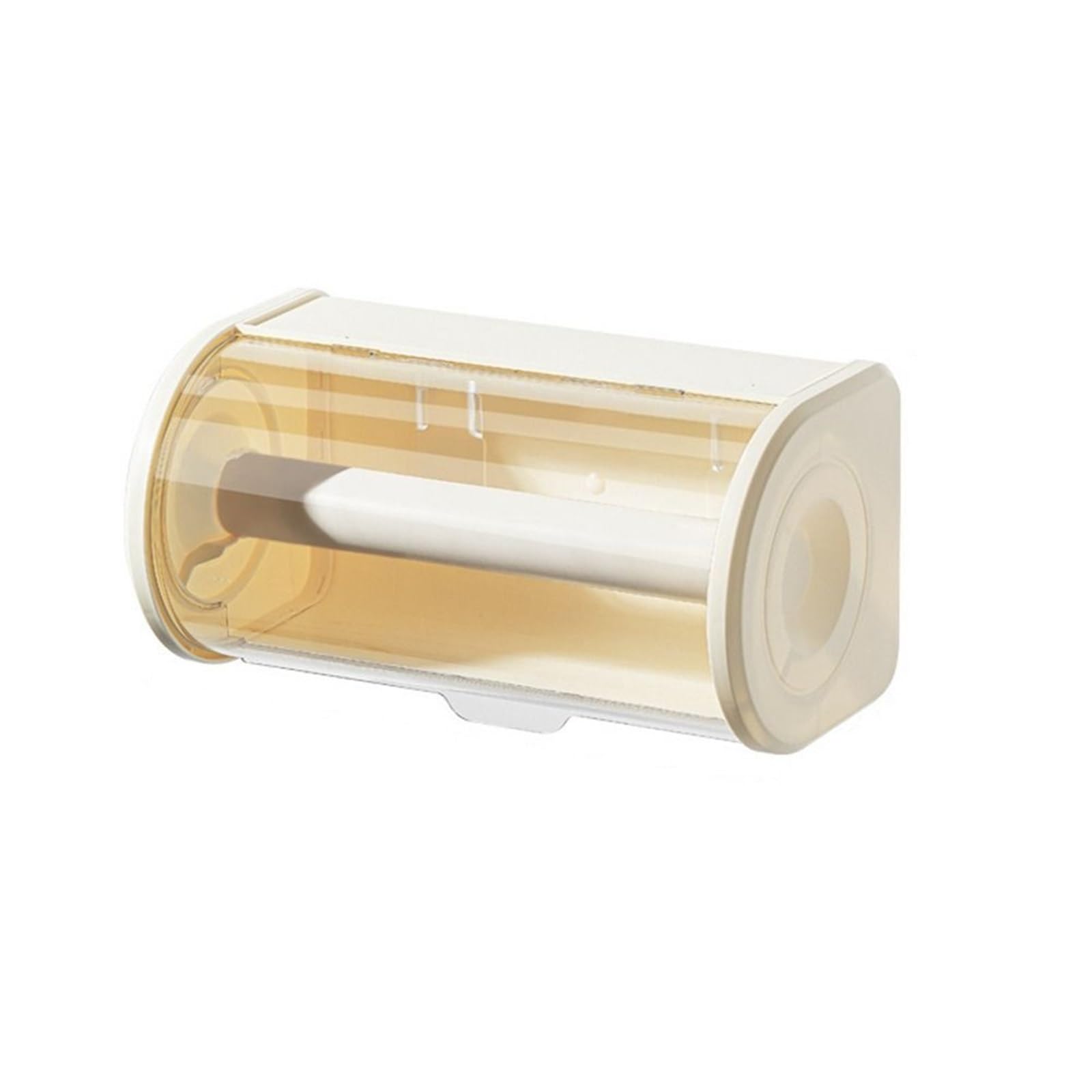 Tissue Paper Holder Wall Mounted Wall Mounted Tissue Box Toilet Roll Paper With Lid Clear Rack Kitchen(Color2)