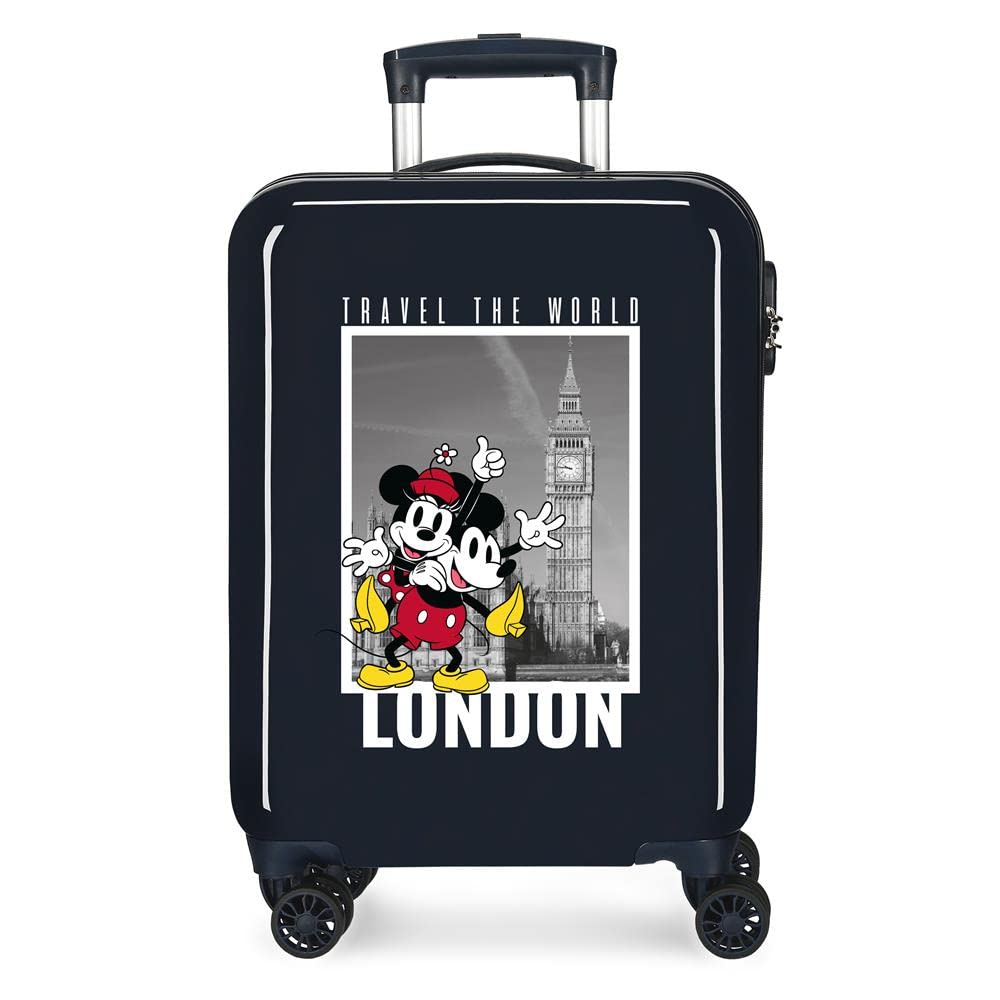 Disney Mickey & Minnie Trip To… Zestaw walizek, jeden rozmiar, Londyn, Talla única, Walizka kabinowa