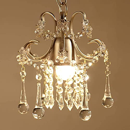 Plafonnier cristal résout le manque de luminosité des couloirs et bars sombres 35cm