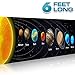 Bigtime Signs Premium Solar System Poster - Vinyl Science Poster for Classroom 16inch x 6ft Pictures - Space Planet Posters Decoration with Educational Reference, Space, Vibrant Colors, No Tearing