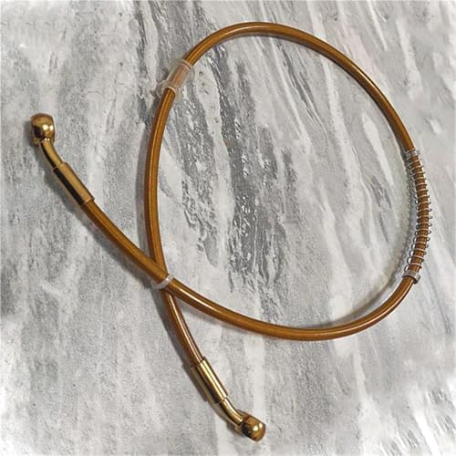 Flexible de frein moto pour corriger un levier mou avec tuyau hydraulique tressé acier