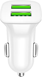 Usb Car Charger Adapter, Usb Car Charger Adapter 5V 3.1A Twin Port | Usb Car Charger for Vehicle Accessories Socket Socket Adapter Charging Most Mobile Phone Tablet GPS Dash Cam Truck SUV