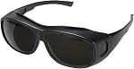 HARFINGTON Verres de sécurité pour soudure IR Ombre 3 PPE Verres de protection Light-Proof Anti-rayure Lentille ronde Léger CE Vêtements protecteurs de soudure certifiés pour hommes Femmes Protection des yeux