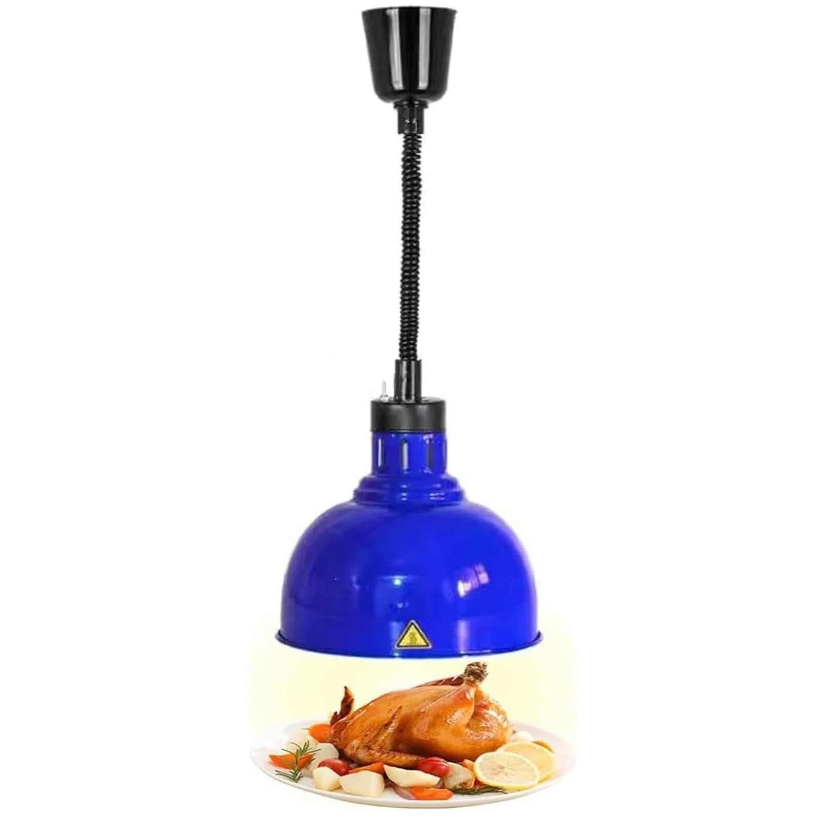 Lampada scaldavivande commerciale, lampada riscaldante da 250 W for alimenti, lampada riscaldante a buffet sospesa retrattile, attrezzatura da cucina for hotel commerciali, forniture for ristoranti(B,