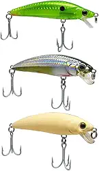 Marine Sports, Kit 3 Iscas Artificiais Meia Água Marine Sports Inna Pro Tunned 60 6cm 5,7g Cor:Kit 3