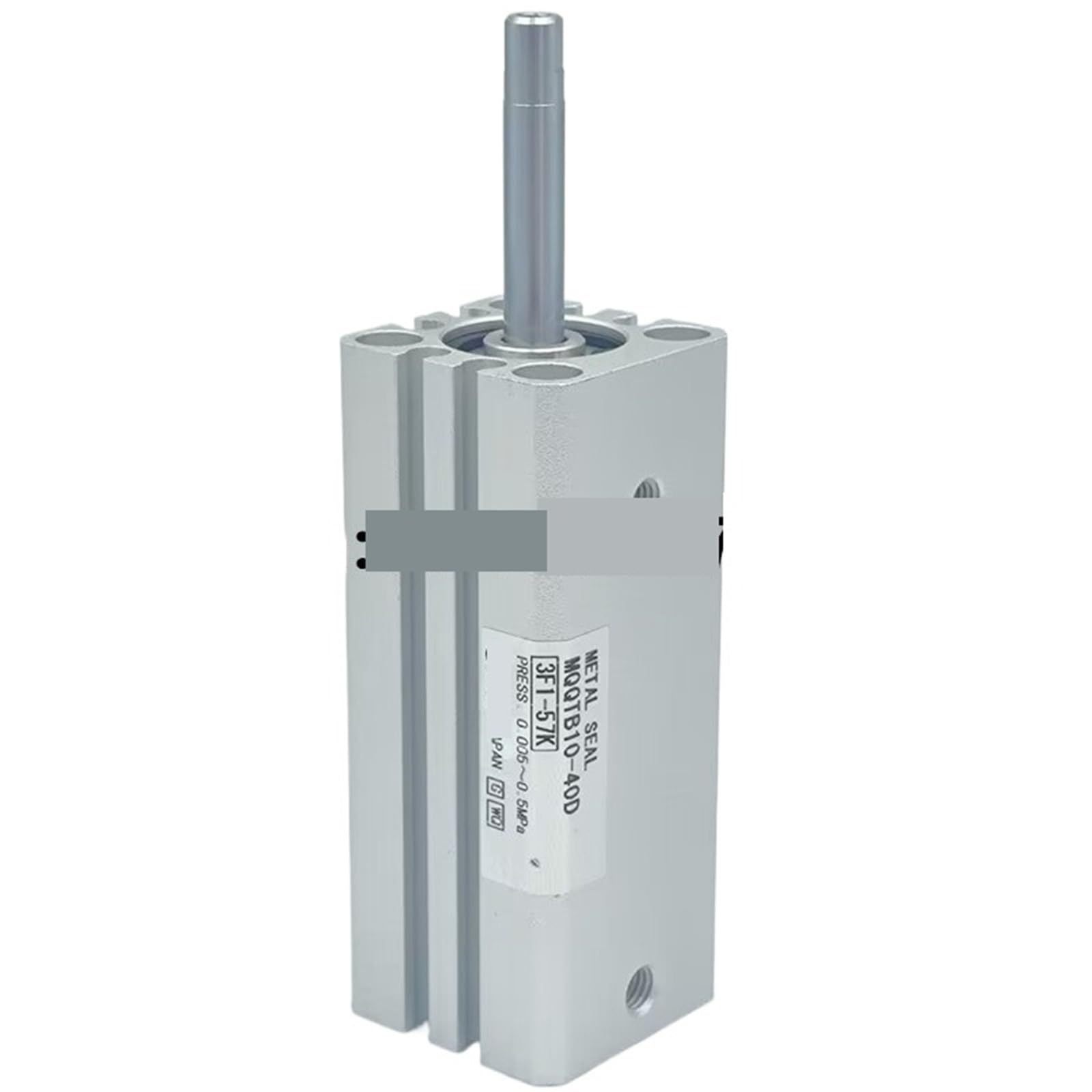 Vérin à faible friction MQQTB10-40D pour guidage pneumatique de précision