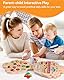 Heypappy Busy Board Montessori Spielzeug ab 1 2 3 4 Jahre,12-in-1 Quiet Book Kinder Sensorik Lernspielzeug zur Förderung der Feinmotorik, Busy Board Spielzeug mit Rucksackgurt