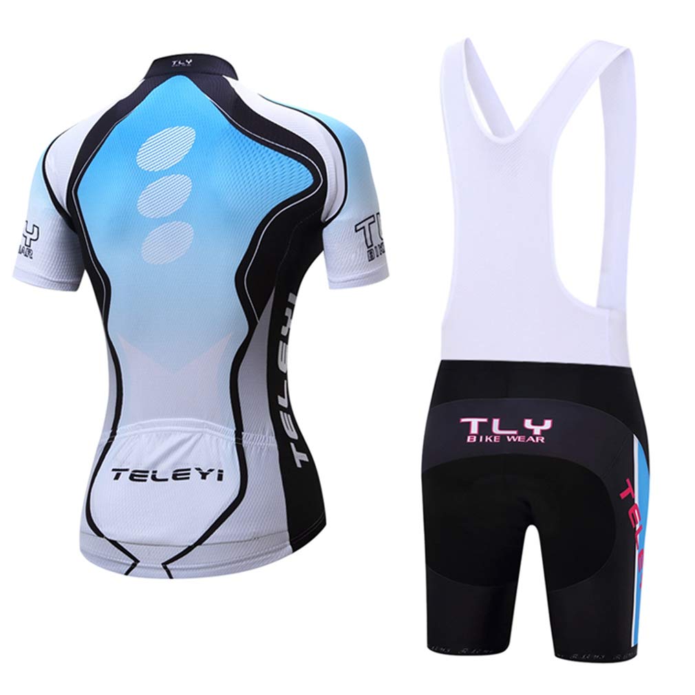 Summer Cycling Jersey Set Women Bicycle Cycling Clothing Mountain Bike Uniform Wear Racing Bicycle Clothes