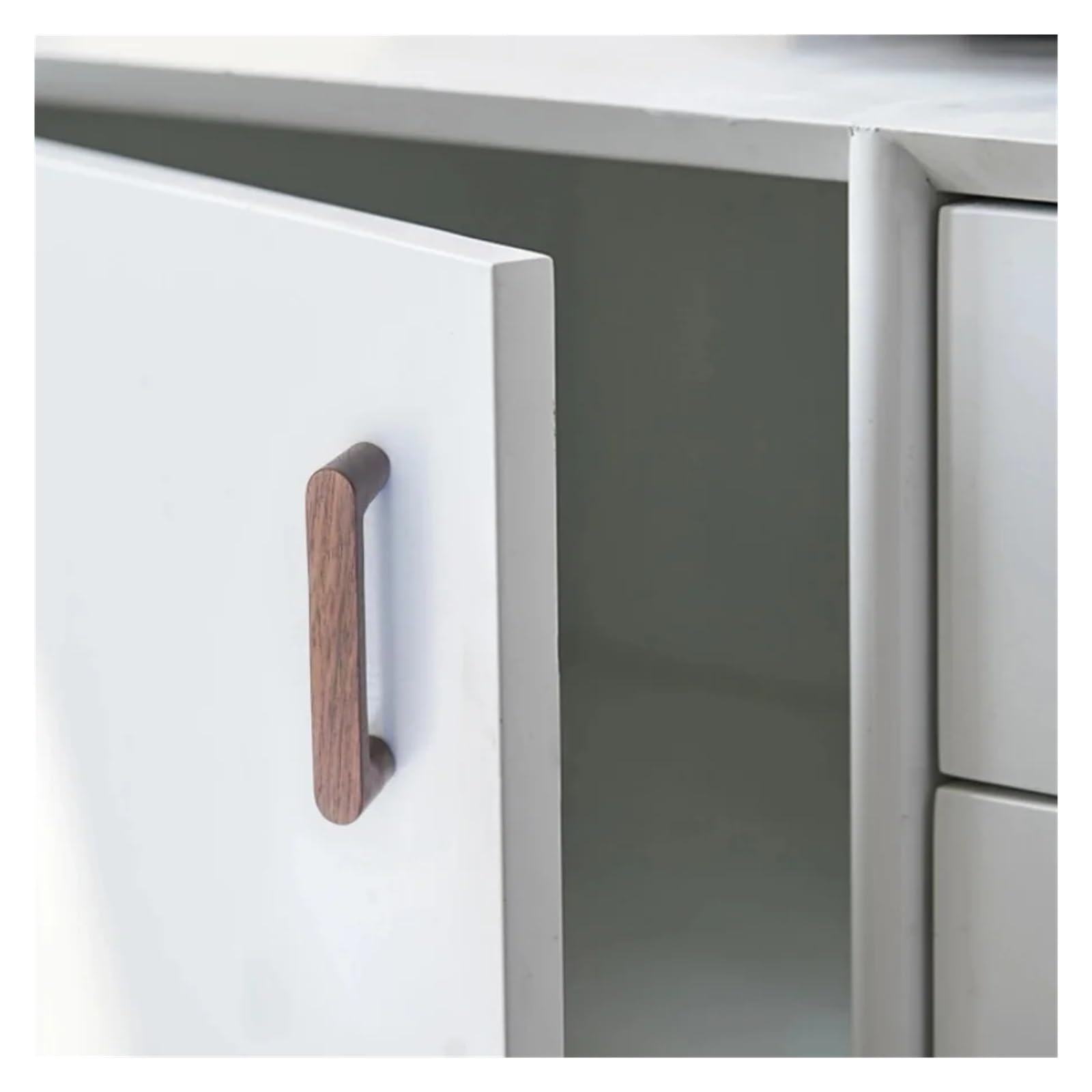 Tiradores para muebles de cocina 20 tiradores de madera for armarios, puertas cocina maciza, tocador(Beech-C128mm)