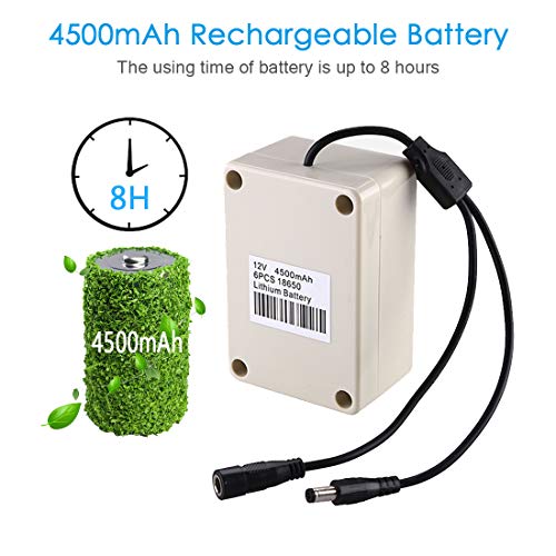Sewer Pipe Inspection Camera, Anysun 50M/165ft Waterproof IP68 Plumbing Camera with DVR Recorder, Pipeline Drain Industrial Endoscope Snake Cam with 7 Inch LCD Monitor 1000TVL (Include 8GB SD Card) - Thumbnail 4