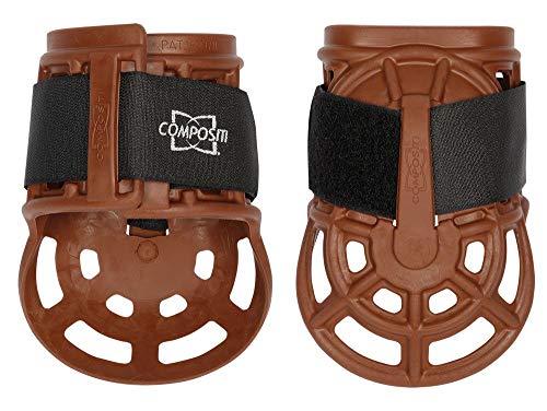 Évitez les blessures aux boulets avec Harry's Horse Strijflips Protech marron - 5