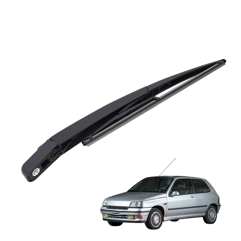 Amhvmu Normal Rear Windscreen Wiper Blade Arm Set Fit For Renault Clio Ii 1998