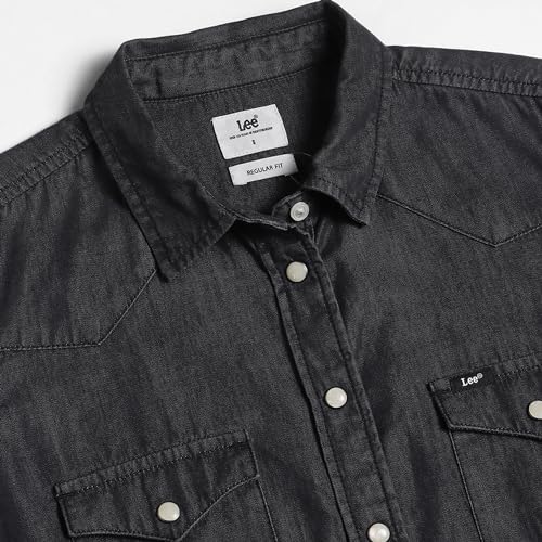 Image of Lee Women's Solid Regular Fit Shirts